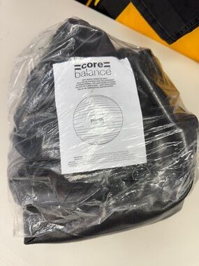 Core Balance Anti-Burst Exercise Ball - Black new